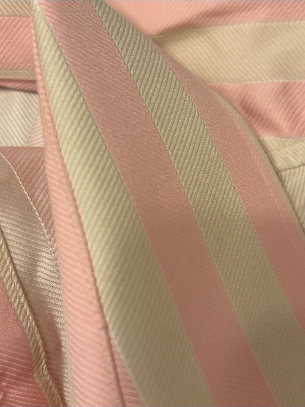 Thomas Pink Woman’s Tailored Pink & Cream Dress Shirt French Cuffs Size 8 (UK12) - Picture 7 of 9